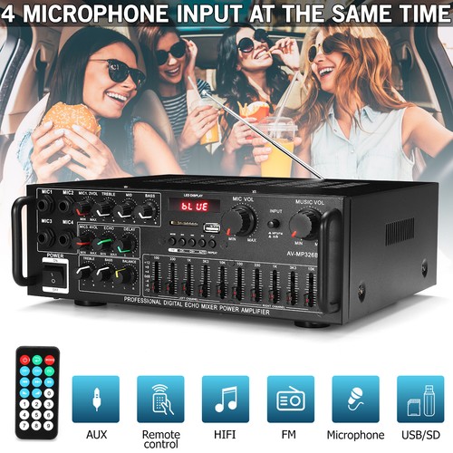 Amplificatore bluetooth 2000w - bluetooth,