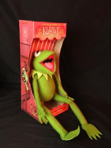 Pupazzo mano vintage kermit - pupazzo,