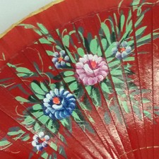 VENTAGLIO IN LEGNO DIPINTO A