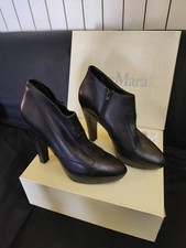 MAX MARA scarpe donna ORIGINALI con tacco colore Nero num. 39  