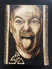 Pirografia Vasco Rossi