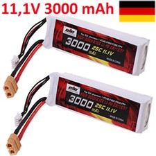 2x 11,1V 3000mAh batteria