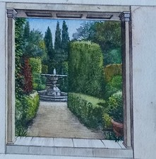 dipinto acquarello su carta