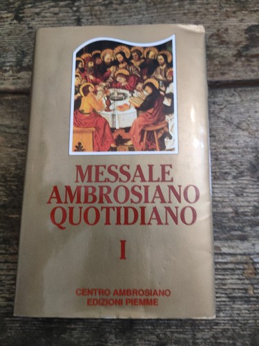Messale ambrosiano quotidiano - messale,