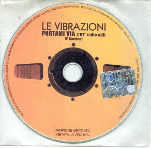 Vibrazioni portami via - via, cd