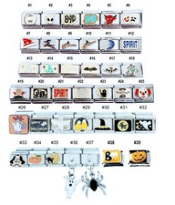 9mm Italian Charm Halloween