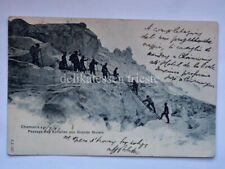 CHAMONIX Mont Blanc alpinismo montagna France CPA vecchia cartolina