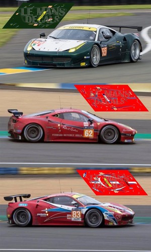 Decals ferrari 458 - italia, le