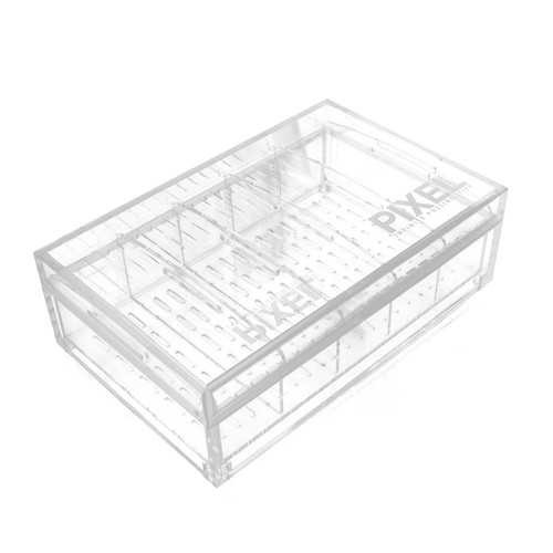 Large clear acrylic humidor - large,