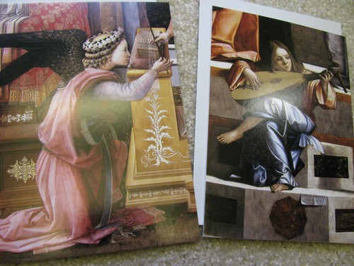 Angeli cartolina quadro - 2x,