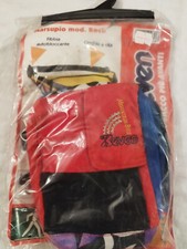 MARSUPIO SEVEN VINTAGE ANNI 80 90 ROSSO BLU FANTASIA NEW MOD ROCK MOUNTAIN BIKE