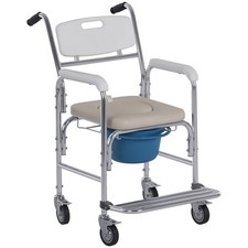 HOMCOM Sedia a Rotelle