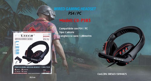 Cuffia gioco gaming - gaming, con