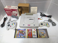 Console Sega Saturn bianca 3D