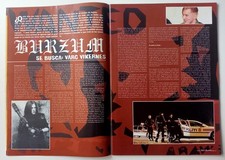 MAGAZINE CLIPPINGS 1BURZUM