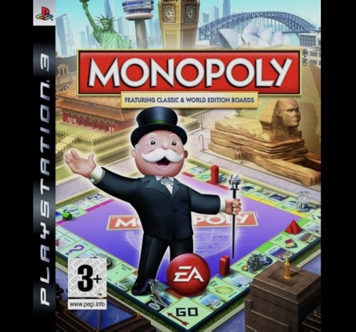 Monopoly ps3 game sony - game, (sony