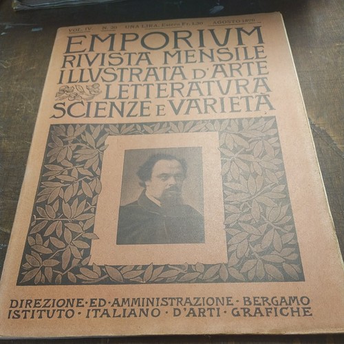 Rivista emporium arte scienze - emporium,