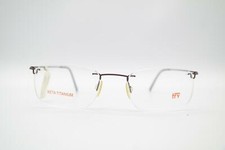 Vintage Try TY63717 Titanium Bronzo senza Montatura Occhiali NOS