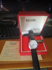 Vacontin carica manuale,  orologio dei ferrovieri, fondo di magazzino, nos