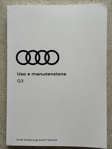 Audi uso manutenzione - audi,