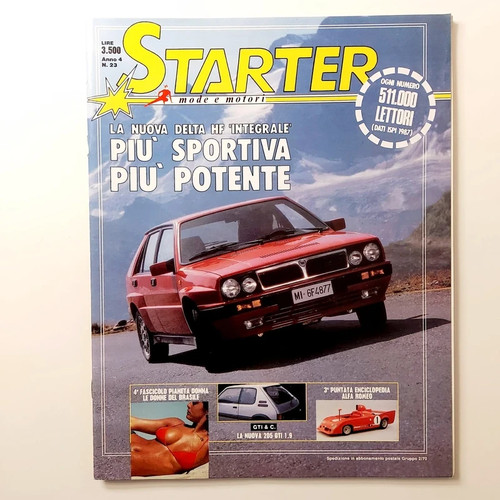Starter 1987 lancia - starter,