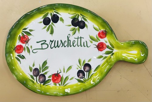Ceramica italiana vassoio - italiana:,