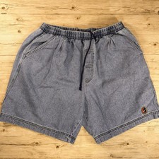 Pantaloncini denim vintage anni 90 Nike Tennis Challenge Andre Agasi logo, taglia L, rari