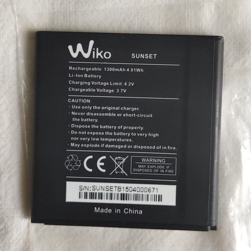 Batteria wiko sunset - wiko,