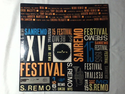 Festival sanremo 1965 - festival,