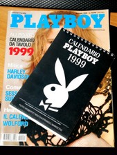 CALENDARIO DA TAVOLO PLAYBOY 1999 CON RIVISTA