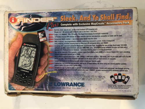 Lowrance ifinder gps - lowrance,
