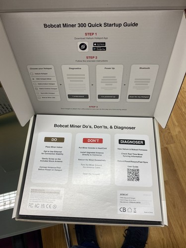 Bobcat miner 300 - 💯, nuovo