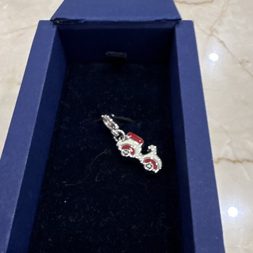 Ciondolo charm moto - charm, cristallo