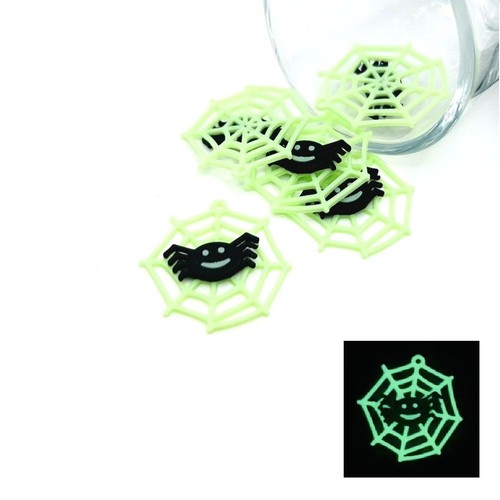 Charms glow web con ragno - charms,