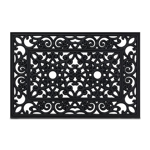 Zerbino ornamentale nero - , in