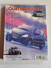 Alfa Romeo 156 1.6 E 2.0 A Confronto Con Audi E Bmw QR 11/1997