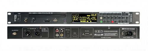 Dvd 250bt rack - dvd, 1u