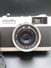 Minolta matic fotocamera - hi-matic,