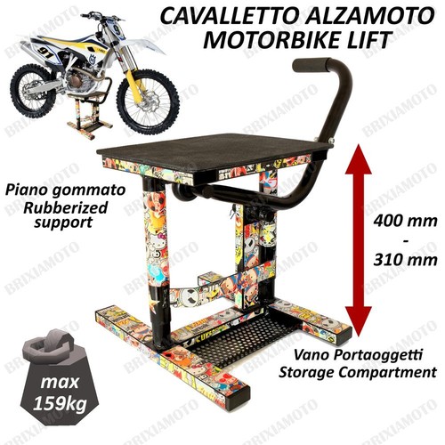 Cavalletto moto alzamoto - moto,