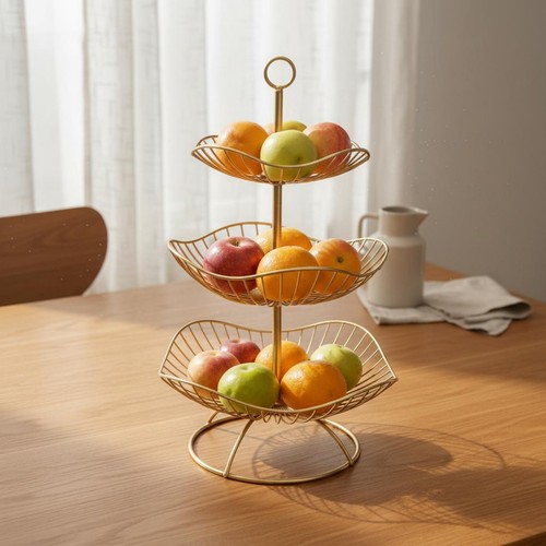 Cesto per frutta tre - cesto, piani