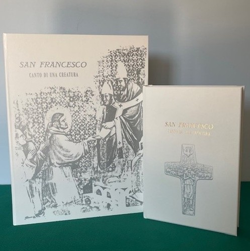 Incisione san francesco canto - incisione,