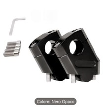 Riser manubrio 28 - 28 NERO