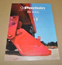 Brochure specifiche escavatore