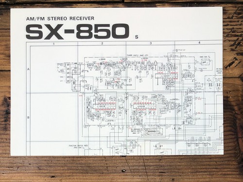 Pioneer 850 ricevitore - sx-850, s