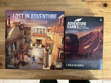 OCCASIONE  Lotto Di 2 Giochi Di Avventura Per Due: Dedalo-isola Vulcanica