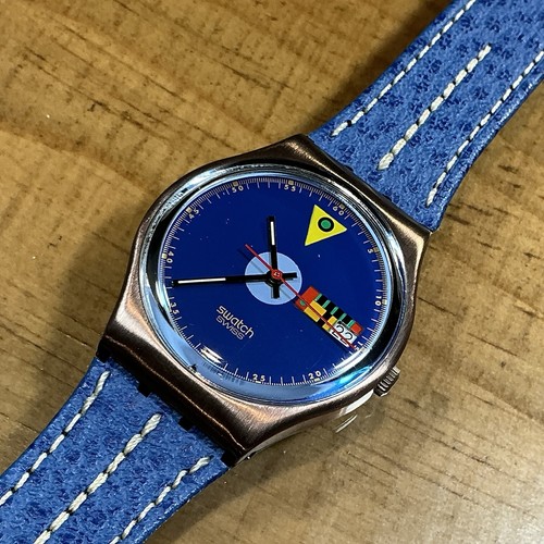 Swatch tango azul gx401 - azul,