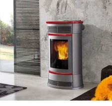 Termostufa a pellet mod. Tresor bordeaux Edilkamin 15 Kw