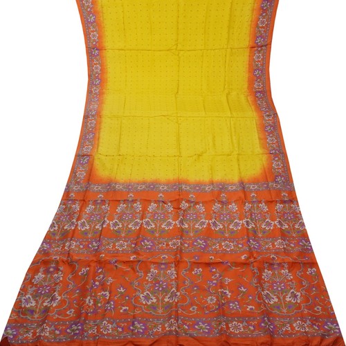 Sari vintage giallo 100 - sari,