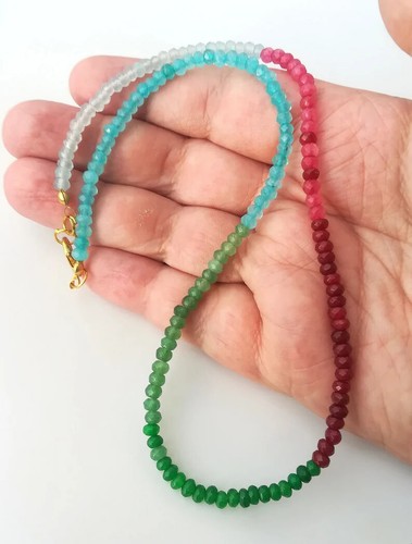 Collana smeraldi rubini - collana,
