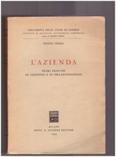 L'azienda. Primi principi di